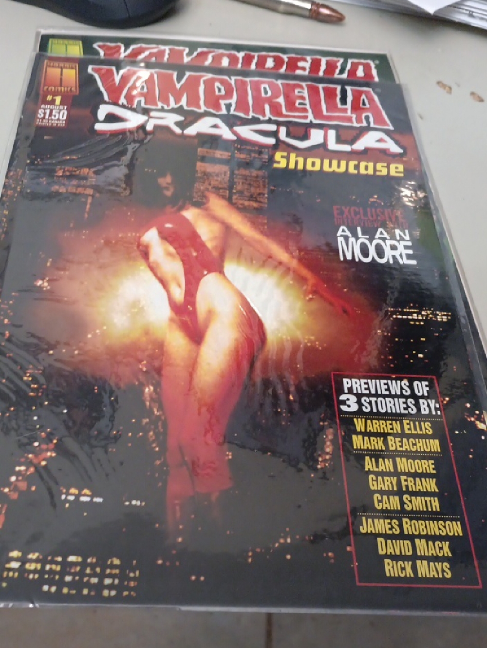 Vampirella Dracula Showcase Comic Book - Red Cover